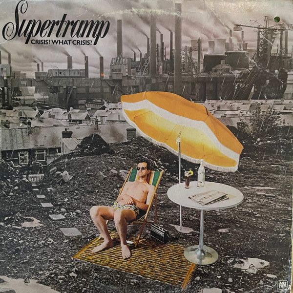 Supertramp – Crisis? What Crisis? (G+, 1975, LP, A&amp;M Records – SP-4560)