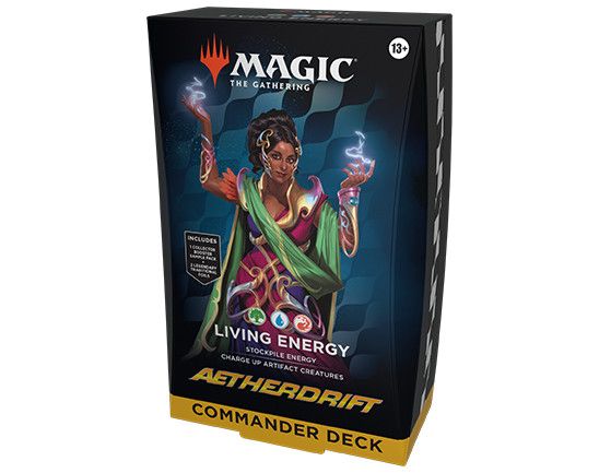Aetherdrift Commander Deck: Living Energy