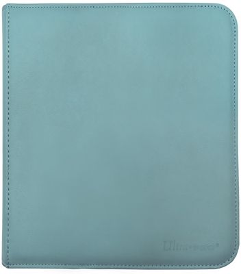 Ultra Pro Vivid Pro Binder 12 Pocket Zippered Light Blue