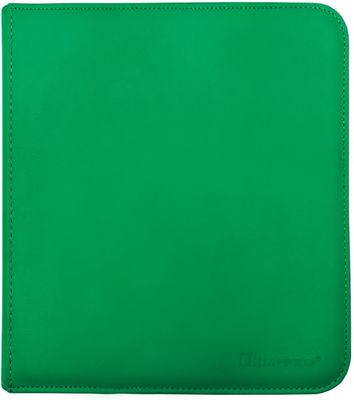 Ultra Pro Vivid Pro Binder 12 Pocket Zippered Green