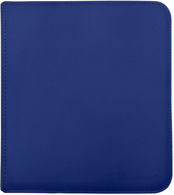 Ultra Pro Vivid Pro Binder 12 Pocket Zippered Blue