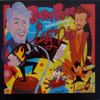Ponty Bone And The Squeezetones – Easy As Pie (VG, 1986, LP, Amazing Records – AM-1010) JSCU