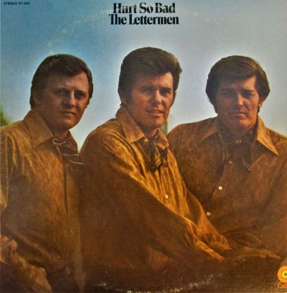 The Lettermen – Hurt So Bad (G+, 1969, LP, Capitol Records – ST-269)