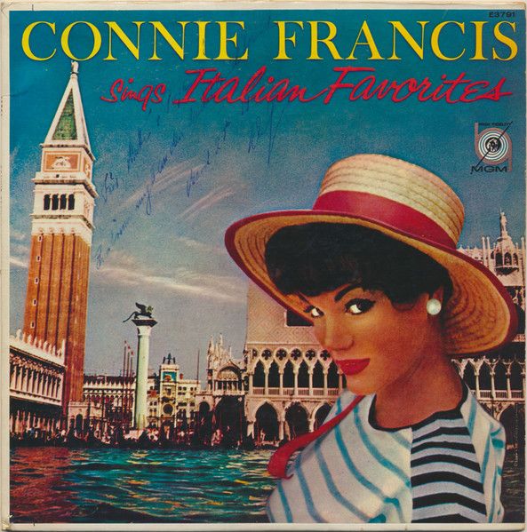 Connie Francis – Sings Italian Favorites (G+, 1959, LP, MGM Records – E3791) DSG