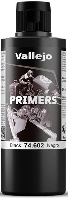 Vallejo Primers Black 200ml