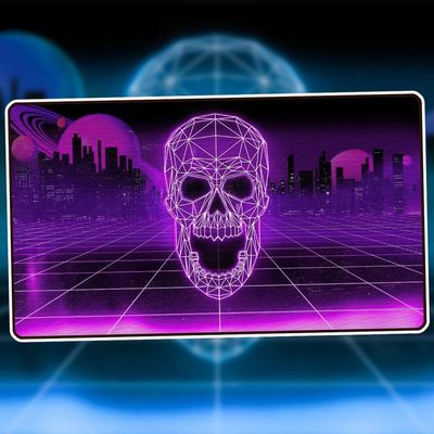 1UP Premium Playmat: Retrowave Swamp
