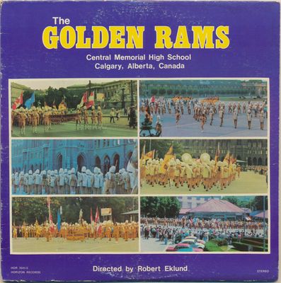 The Golden Rams – Central Memorial High School (VG, 1976, LP, Horizon Records – HOR 7641-S) DSG