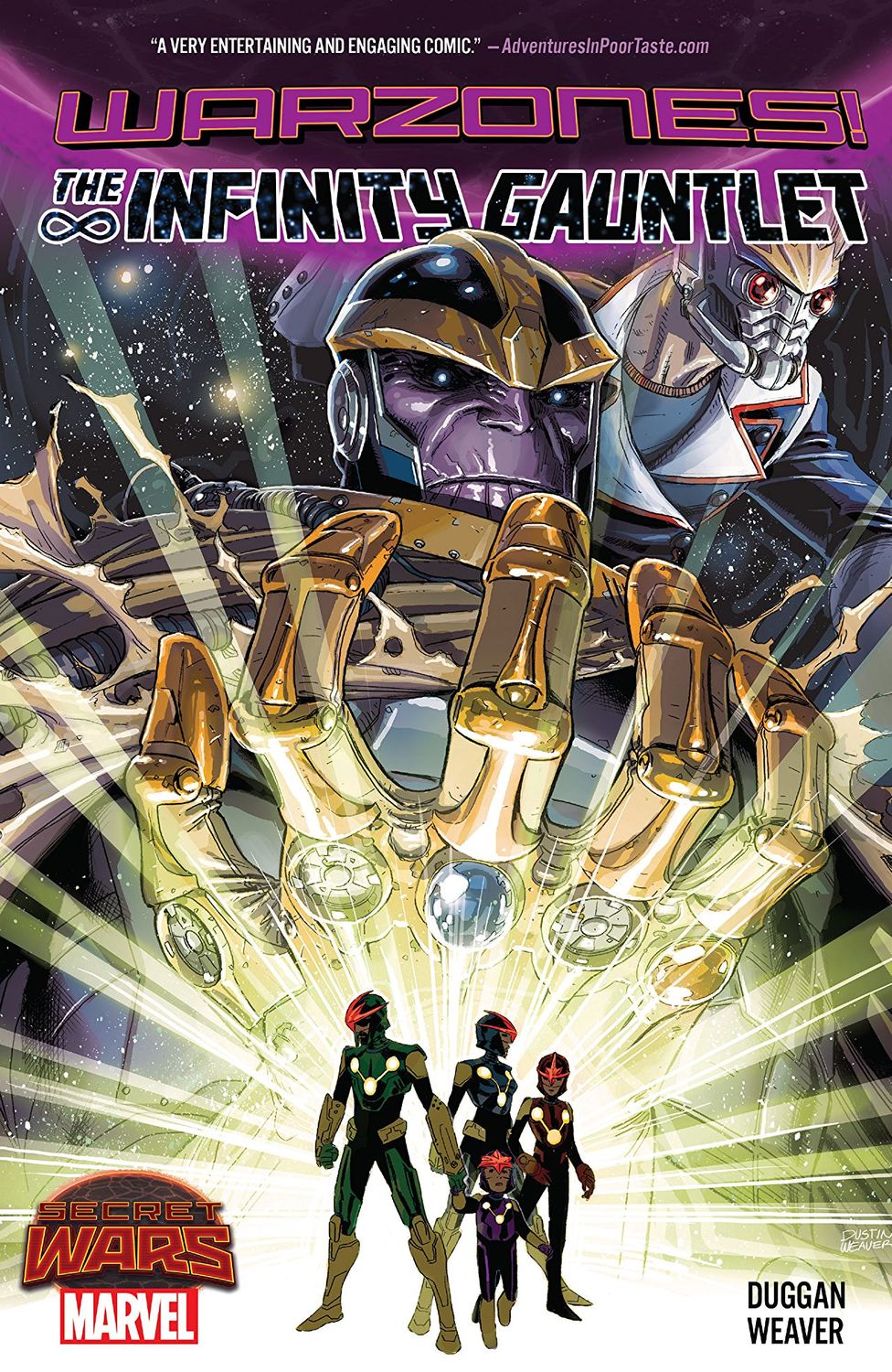 Marvel Infinity Gauntlet #1-5 The Infinity Gauntlet: Warzones!