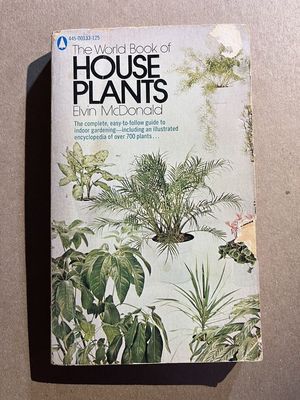 McDonald, Elvin (630) The World Book of House Plants (PB)