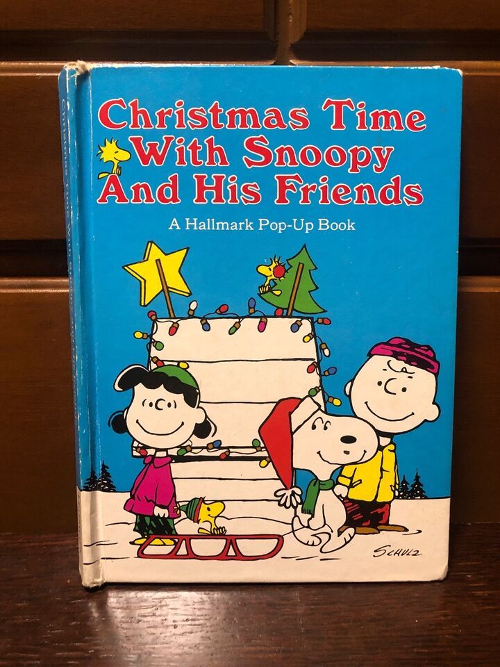 Schulz, Charles - Christmas Time With Snoopy and His Friends (1978, Hallmark Pop-Up Book)