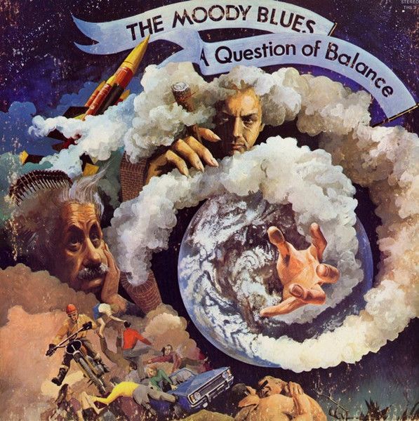 The Moody Blues – A Question Of Balance (VG, 1970, LP, Gatefold, Threshold – THS 3)