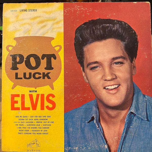 Elvis Presley – Pot Luck (G, 1962, LP, RCA Victor – LPM-2523)