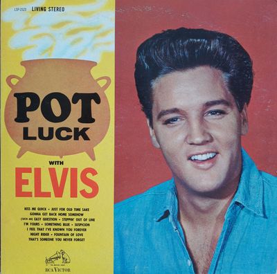 Elvis Presley – Pot Luck (VG, 1962, LP, Stereo, RCA Victor – LSP-2523) DSG