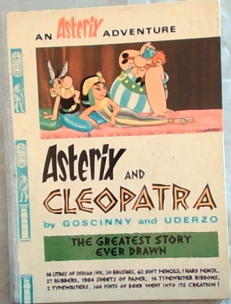 Goscinny, Rene; Uderzo, Albert (GN) Asterix and Cleopatra (1969, 1st Edition, First Edition Brockhampton Press, HC)
