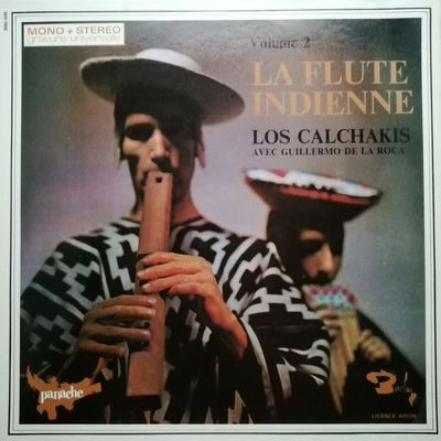 Los Calchakis Avec Guillermo de la Roca – La Flute Indienne Volume 2 (VG, 1970, LP, Barclay – 40033)