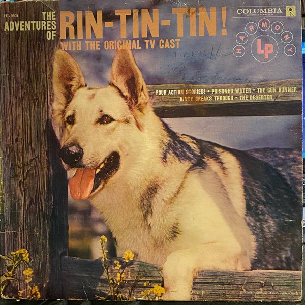 Original TV Cast – The Adventures Of Rin-Tin-Tin (G, 1959, LP, Harmony – HL 9502)