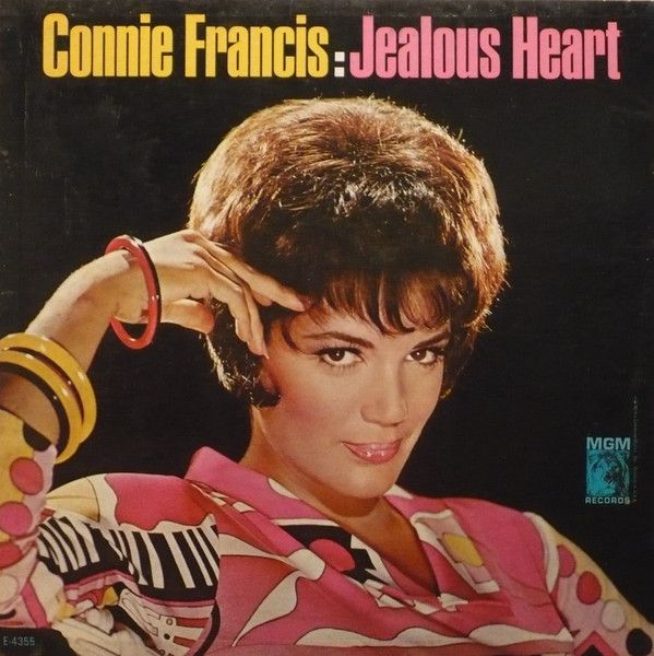 Connie Francis ‎– Jealous Heart (VG, 1966, LP, MGM Records – SE-4355)