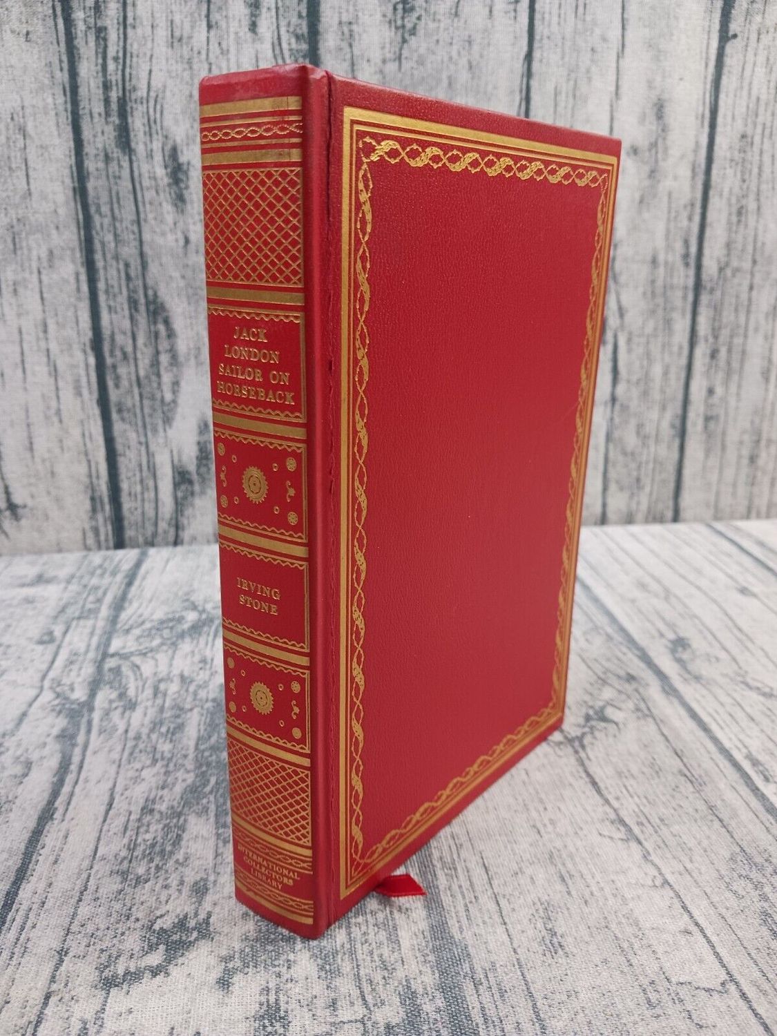 Stone, Irving (920 LON) Jack London Sailor On Horseback (1938, International Collectors Library, HC)