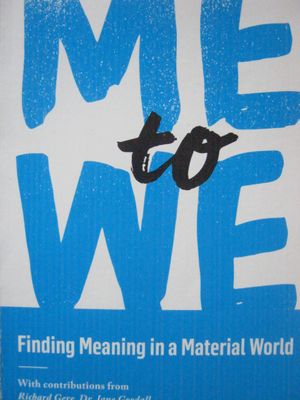 Kielburger, Craig &amp; Marc (158.PD) Me to We: Finding Meaning in a Material World (2017, TP)