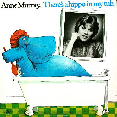 Anne Murray – There's A Hippo In My Tub (VG, 1977, LP, Capitol Records – ST-6454)