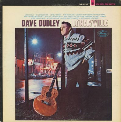 Dave Dudley – Lonelyville (G+, 1966, LP, Stereo, Mercury – SR 61074)