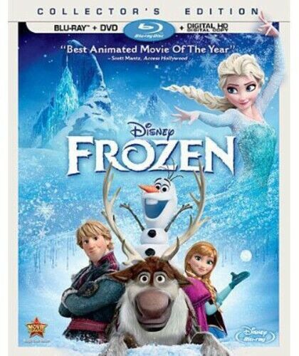 Disney Frozen (2013) (Blu-ray + DVD, with slip-case)