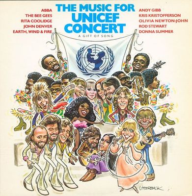Various – Music For Unicef Concert: A Gift Of Song (VG, 1979, LP, Polydor – PD-1-6214)