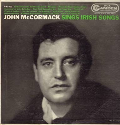 John McCormack – John McCormack Sings Irish Songs (VG, 1958, LP, RCA Camden – CAL 407)