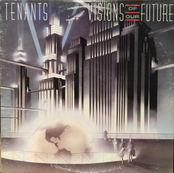 Tenants – Visions Of Our Future (VG, 1984, LP, Epic – PEC 80094)