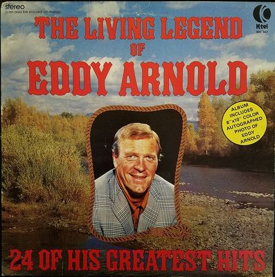 Eddy Arnold – The Living Legend Of Eddy Arnold (VG+, 1974, LP, With Photo, K-tel – WC 307)