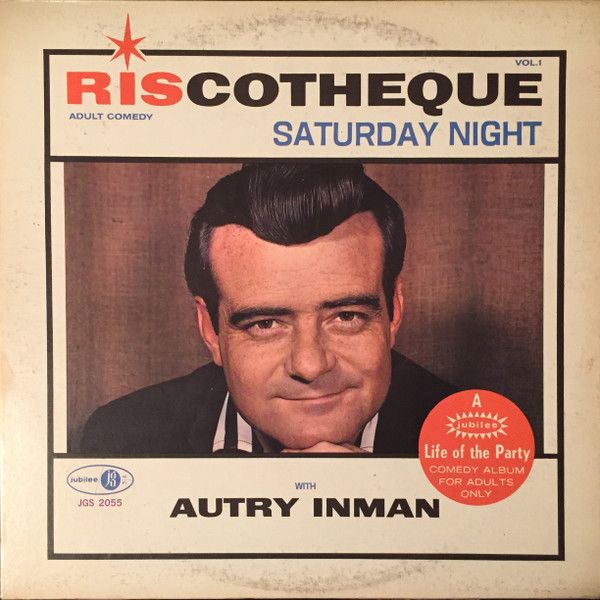Autry Inman – Riscotheque Saturday Night Vol. 1 (VG, 1964, LP, ubilee – JGM 2055 (D)