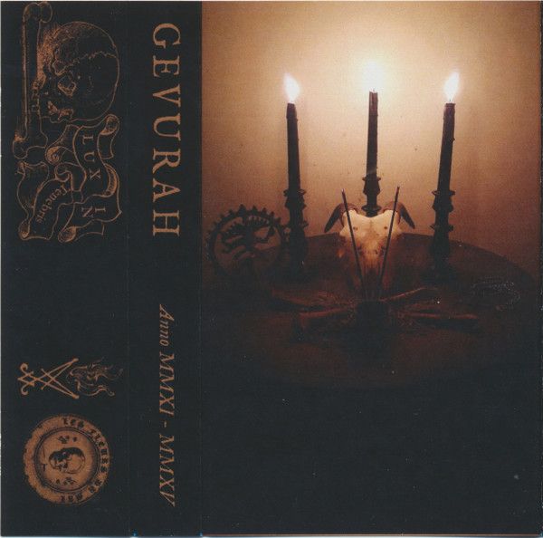 Gevurah – Anno MMXI - MMXV (New, Cas, 2021, Gold Foil, Les Fleurs du Mal Productions)