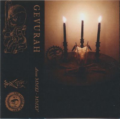 Gevurah – Anno MMXI - MMXV (New, Cas, 2021, Gold Foil, Les Fleurs du Mal Productions)