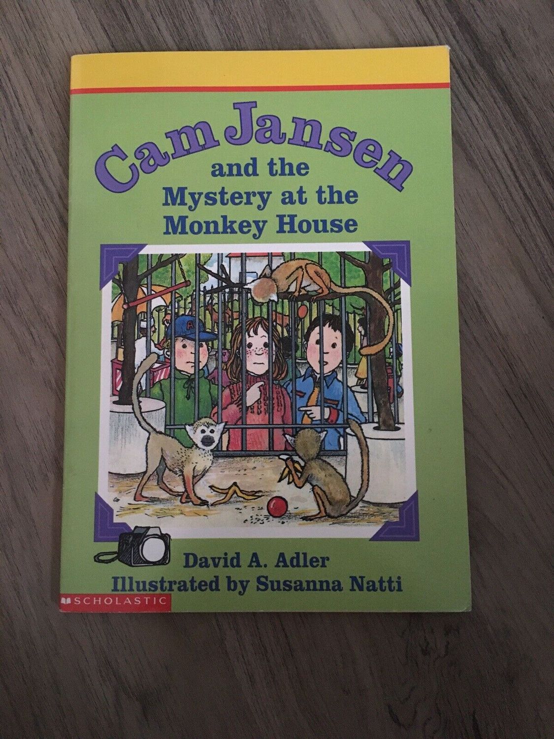 Adler, David A. (KF) Cam Jansen Mysteries #10 The Mystery at the Monkey House