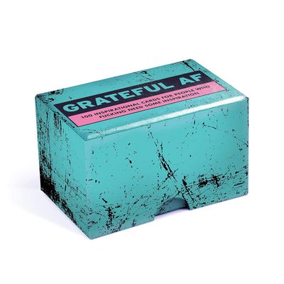 Knock Knock Grateful AF Deck of Cards (Open Box)