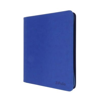 BCW Z-Folio 9 Pocket Binder Blue