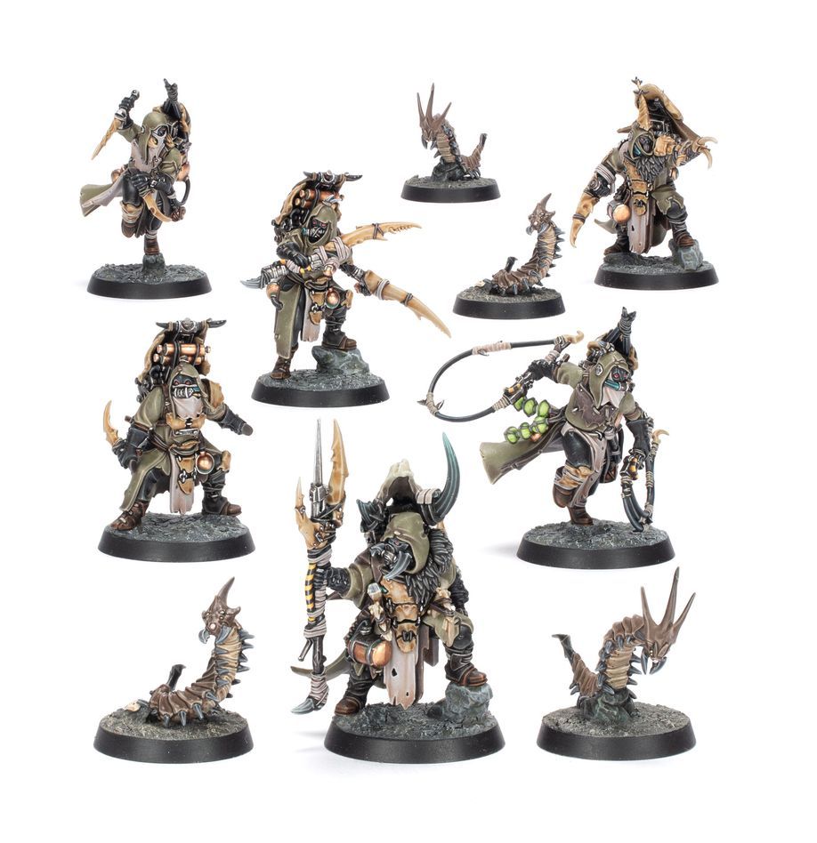 Ash Waste Nomads: Sha'Dar Hunters and Arthromite Spinewyrms