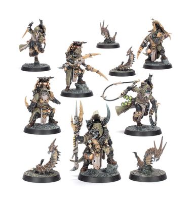 Ash Waste Nomads: Sha'Dar Hunters and Arthromite Spinewyrms