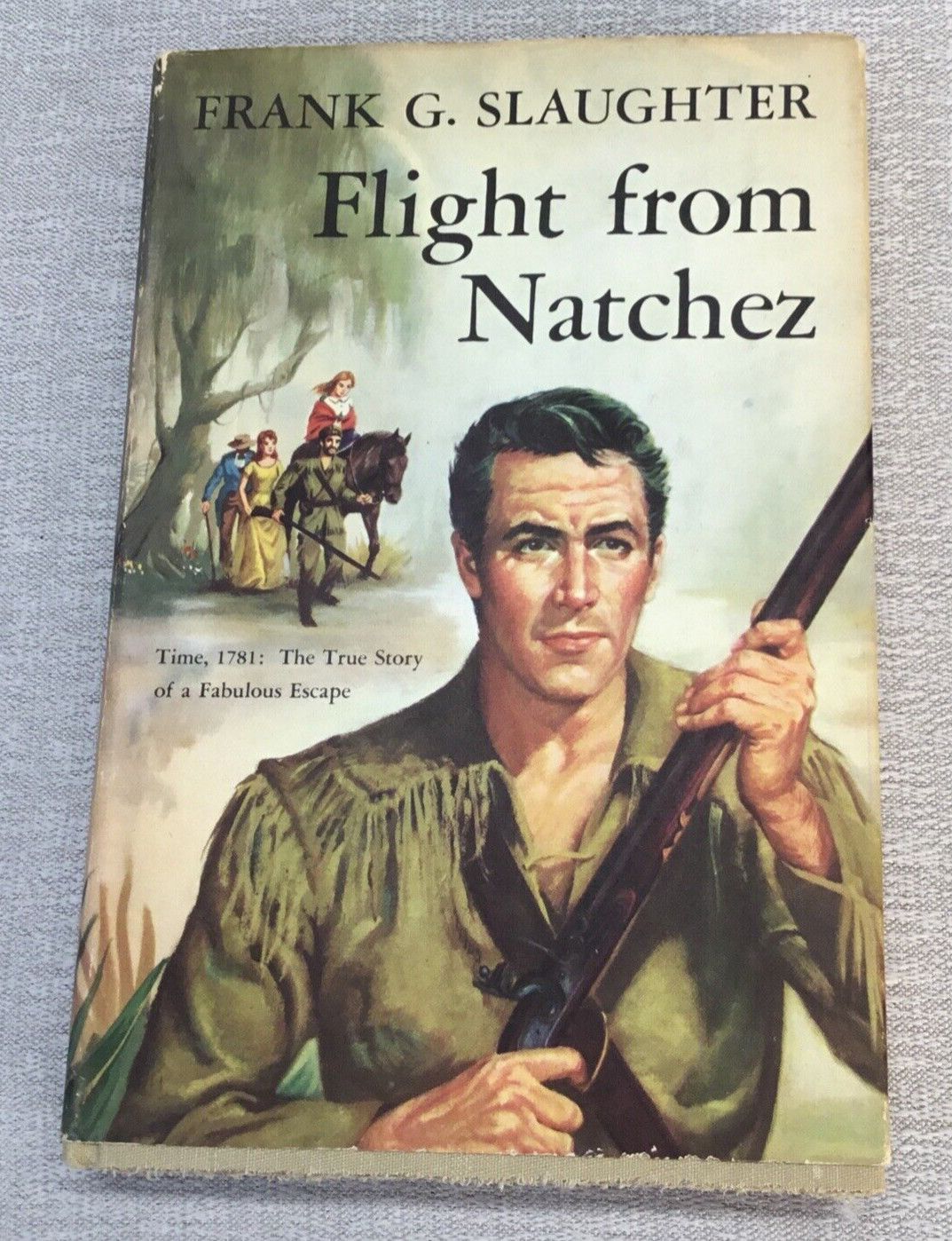 Slaughter, Frank G. (HF) Flight from Natchez (1955, No DJ, HC)