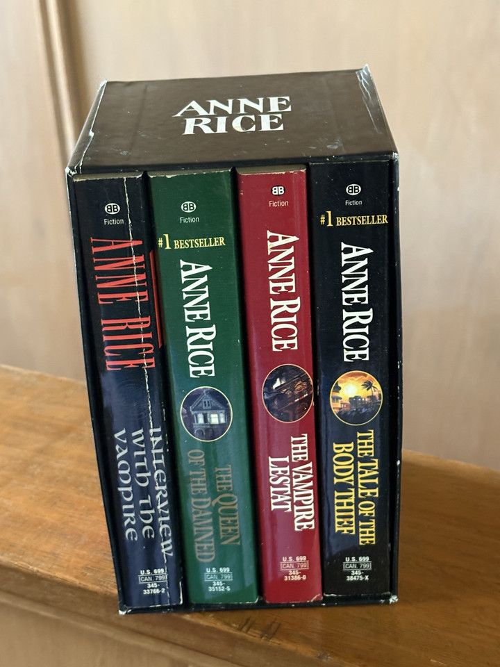 Rice, Anne (FA) The Complete Vampire Chronicles(4 Book Box Set, 1993)