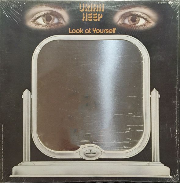 Uriah Heep – Look At Yourself (VG, 1971, LP, Mirror Cover, Mercury – SRM 1-614)