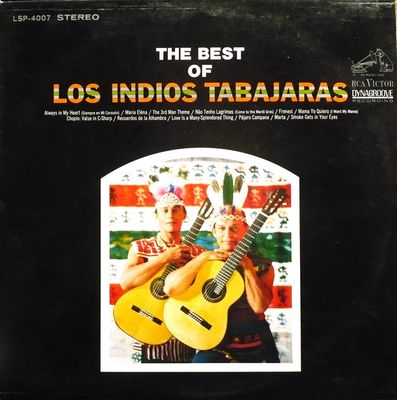 Los Indios Tabajaras – The Best Of (G+, 1968, LP, RCA Victor – LSP-4007)