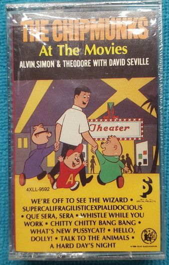 The Chipmunks – The Chipmunks At The Movies (CAS, 1987, 4XLL-9592)