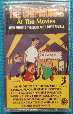 The Chipmunks – The Chipmunks At The Movies (CAS, 1987, 4XLL-9592)