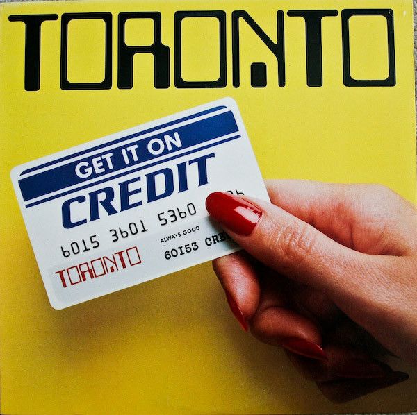 Toronto – Get It On Credit (VG, 1982, LP, Solid Gold Records – SGR 1011)