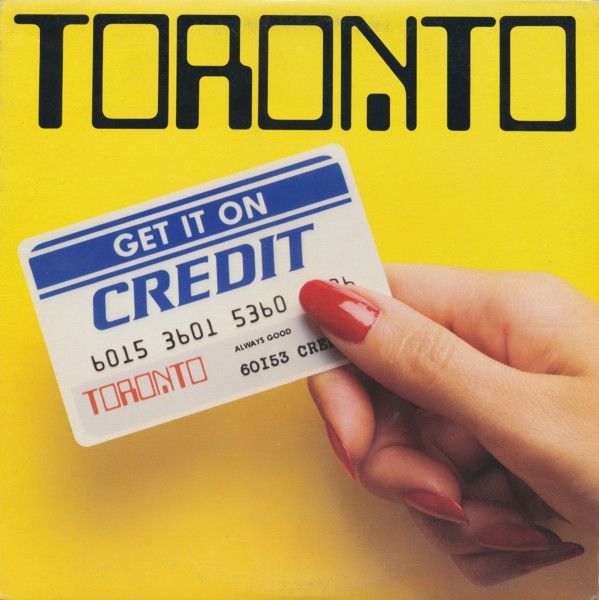 Toronto – Get It On Credit (VG+, 1982, LP, Solid Gold Records – SGR 1011)