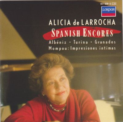 Alicia De Larrocha – Spanish Encores (CD)