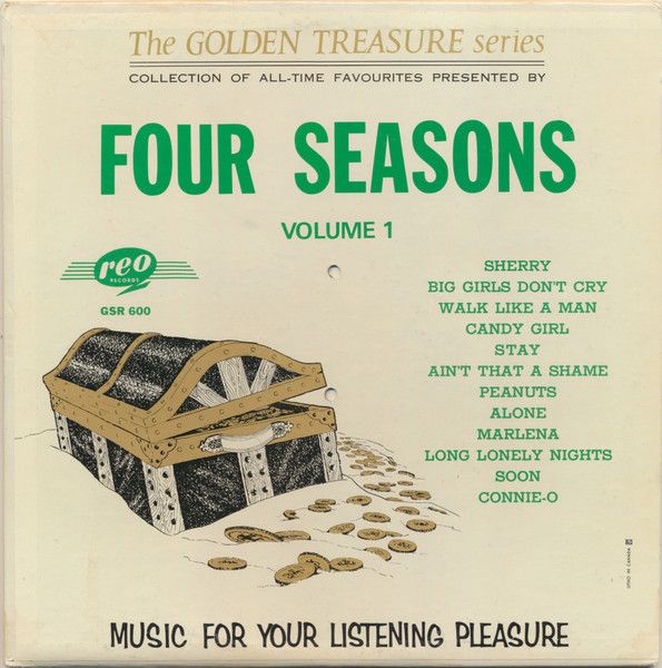 The Four Seasons – Four Seasons Volume 1 (VG, 1966, LP, Reo – GSR 600)