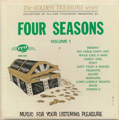 The Four Seasons – Four Seasons Volume 1 (VG, 1966, LP, Reo – GSR 600)