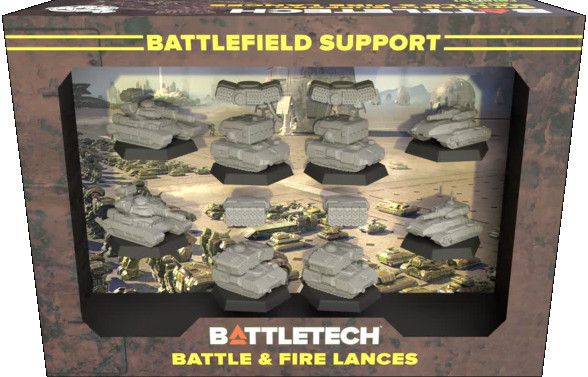Battletech Battlefield Support Batle &amp; Fire Lances